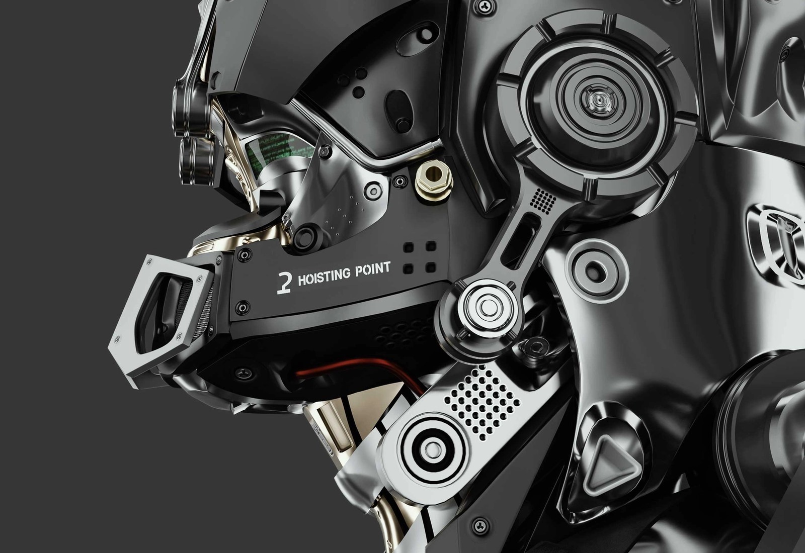 Tác phẩm hard-surface cho khoá Blender Modeling và Geometry Nodes