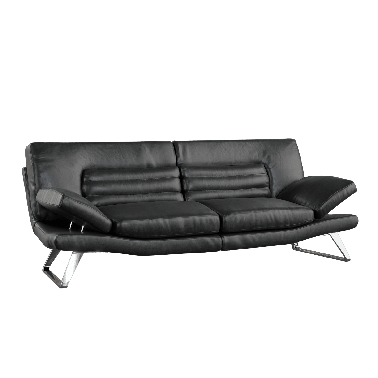 Model 3D Nội thất Sofas Arm Adjustable cho Blender archviz — file .blend, vật liệu PBR Cycles