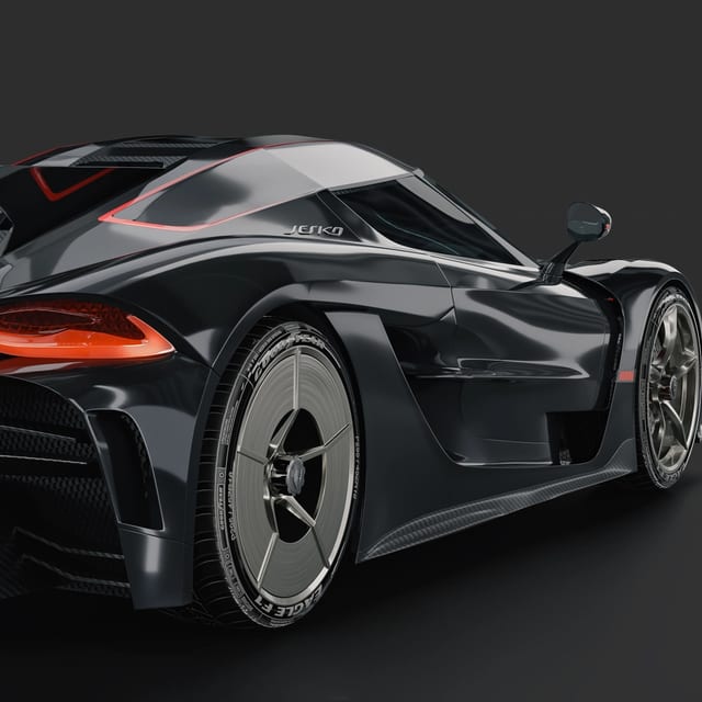 Bài render của học viên khoá Blender 3D Master — koenigsegg jesko absolut