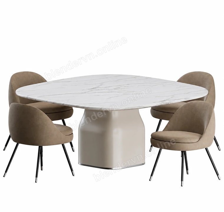 Modern Minimalist Dining Set