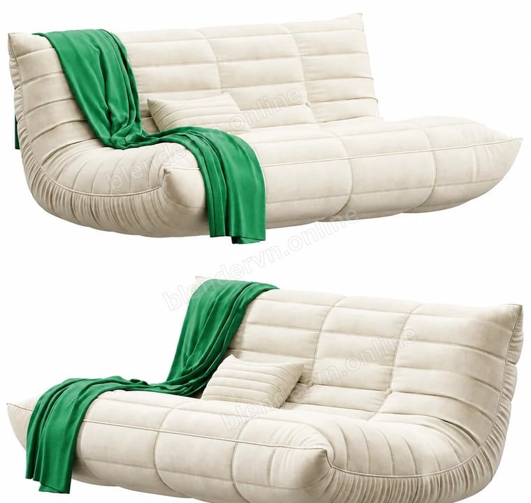 Blanchette Kail Microfiber sofa
